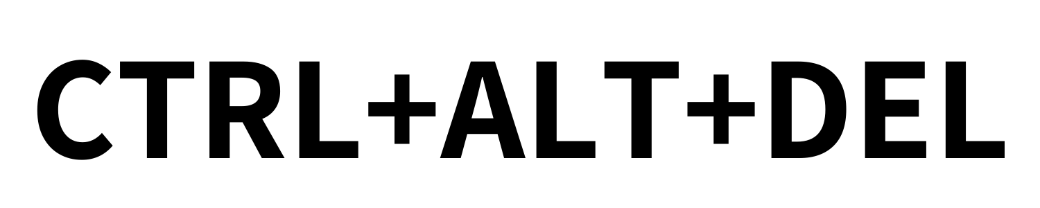 crtl+alt+del